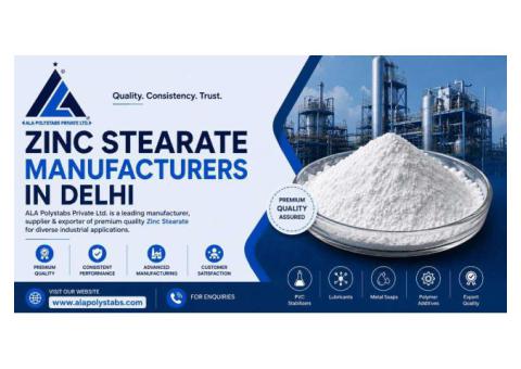 How Zinc Stearate Manufacturers Improve Production