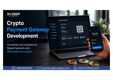 Reliable & Cost-Efficient Crypto Payment Gateway Development Company