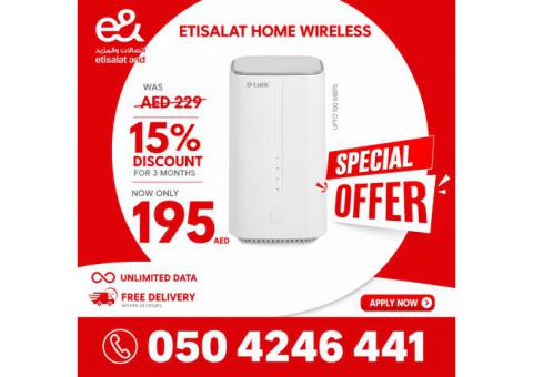 Etisalat Home wifi 5G