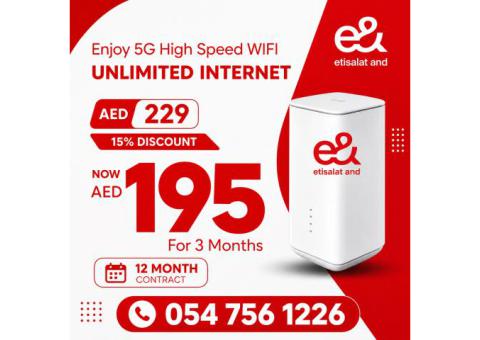 0547561226 Etisalat Home WiFi internet