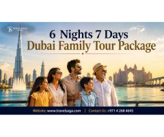 Book Your 6 Nights 7 Days Dubai Family Tour Package Today