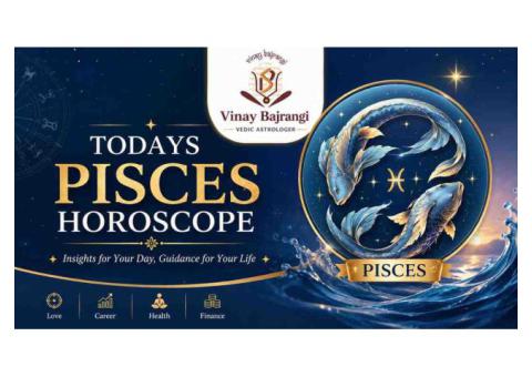 Todays Pisces Horoscope with Trusted Vedic Guidance