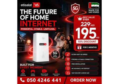 etisalat home wifi internet service all over uae