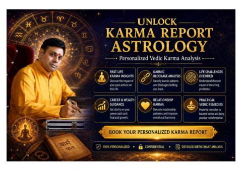 Unlock Karma Report Astrology Get Yours Today