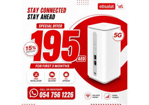 0547561226 Etisalat Home WiFi internet