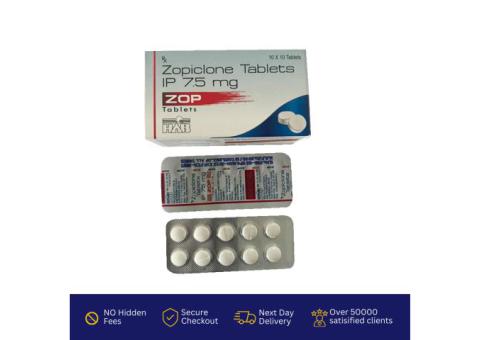Zopiclone Tablets White 7.5mg Next Day Delivery