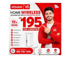 0547561226 Etisalat Home WiFi internet
