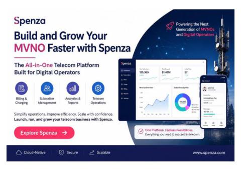 Launch and Scale Your Telecom Business with Spenza