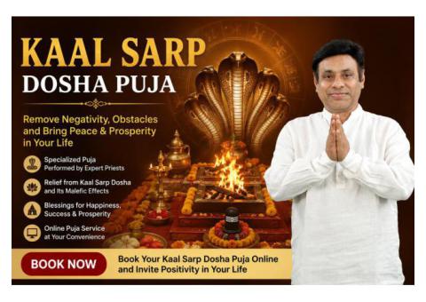 Book Kaal Sarp Dosha Puja Online Today