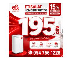 Etisalat Home WiFi internet
