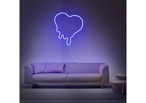 “Dripping Heart” Neon Sign