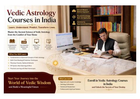 Book Now for Trusted Vedic Astrology Learning