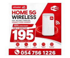 Etisalat Home WiFi internet
