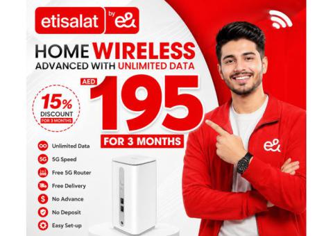 Etisalat Home WiFi internet