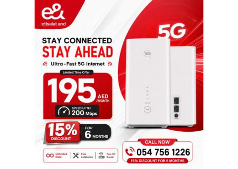 0547561226 Etisalat Home WiFi internet