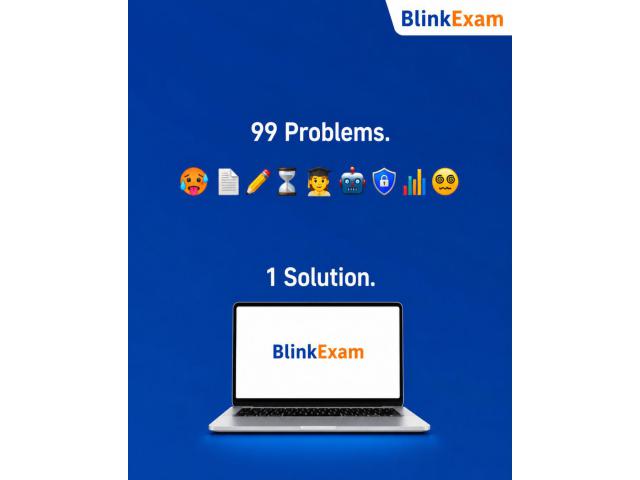 BlinkExam – AI-Powered Online Examination & Assessment Platform