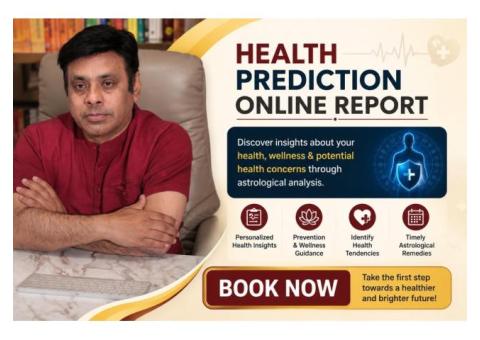 Book Your Health Prediction Online Report Today