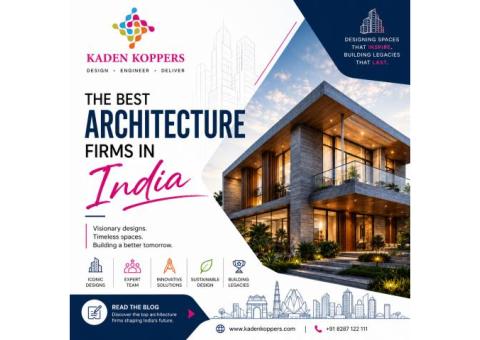 Best Architecture company in India