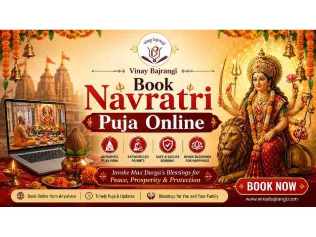 Easy Book Navratri Puja Online for Your Family