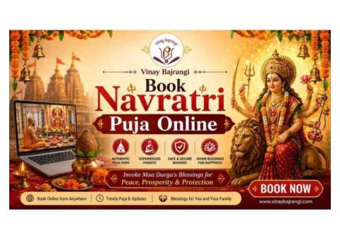Easy Book Navratri Puja Online for Your Family