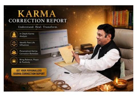 Accurate Karma Correction Report by Vinay Bajrangi