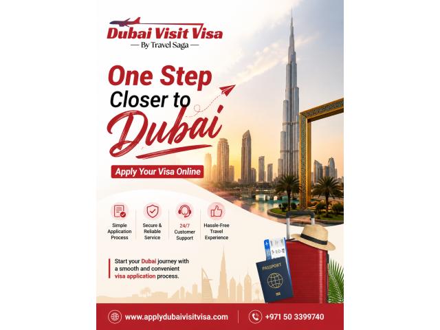 One Step Closer to Dubai – Apply Your Visa Online