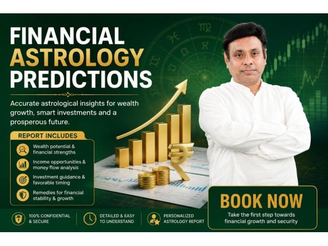 Book Your Financial Astrology Predictions Report Now