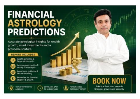 Book Your Financial Astrology Predictions Report Now