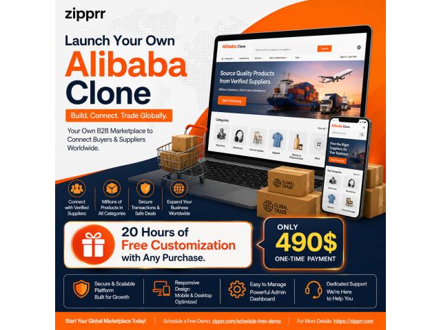What Builds Buyer Trust? Alibaba Clone by Zipprr $490