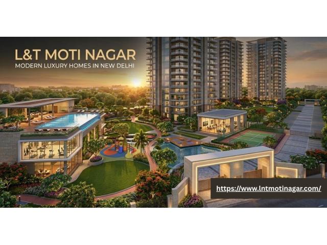 L&T Moti Nagar – Modern Luxury Homes in New Delhi