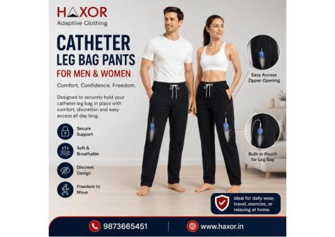 Catheter Leg Bag Pants for Men & Women – Comfortable Adaptive Clothing