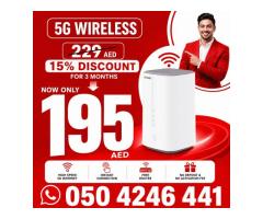 Etisalat Home wifi internet connection