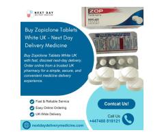 Buy Zopiclone White 7.5 mg Tablets UK