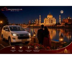 Delhi to Agra Taxi for Same Day Trip