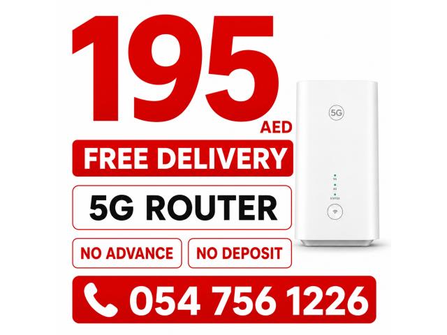 Etisalat home wifi internet 15% discount for every customer