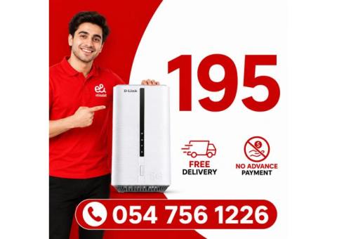 Etisalat Home WiFi internet