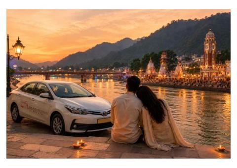 Delhi to Haridwar Taxi with Doorstep Pickup