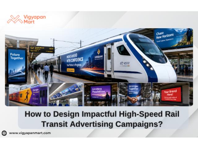 High-Speed Rail Outdoor Advertising in India Vigyapan Mart