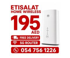 Etisalat home Wireless internet service