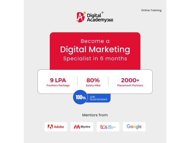 Digital Marketing Courses in Bangalore With 100% Placement - Digital Academy 360