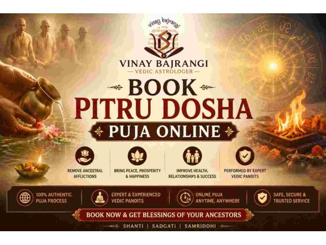 Book Pitru Dosha Puja Online With Dr. Vinay Bajrangi Today