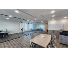 DEMOLITION GLASS PARTITION/ GYPSUM PARTITION FIT OUT 052-1190882
