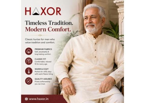 Kurta for Men Old: Comfort & Style | HAXOR
