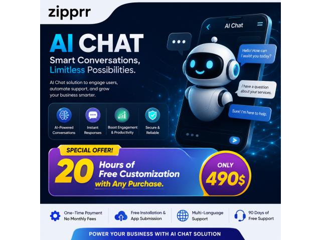 How Can Entrepreneurs Launch Zipprr AI Chat Software at $490?