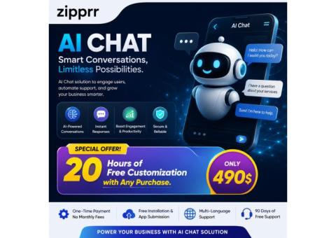 How Can Entrepreneurs Launch Zipprr AI Chat Software at $490?