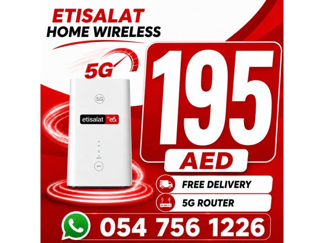 Etisalat Home WiFi internet
