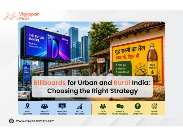 Billboards for Urban and Rural India Choosing the Right Strategy