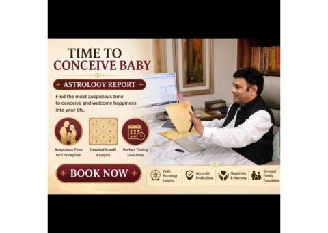 Time to Conceive Baby Astrology Report Book Online