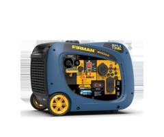 FIRMAN Dual Fuel Inverter Portable Generator – 4125W Electric Start with CO ALERT