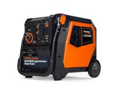 Generac 5200-Watt Starting / 3900-Watt Running Dual Fuel Portable Inverter Generator